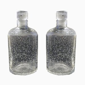 Vintage Bullé Bottles from Daum Nancy, Set of 2-LXP-633696