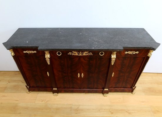 Vintage Burl Mahogany Sideboard, 1930s-RVK-2020330