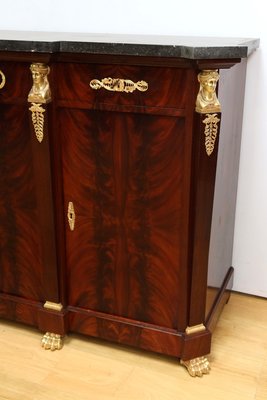 Vintage Burl Mahogany Sideboard, 1930s-RVK-2020330