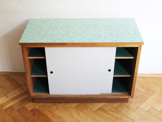 Vintage Cabinet in Beech, 1960s-BAR-2020280