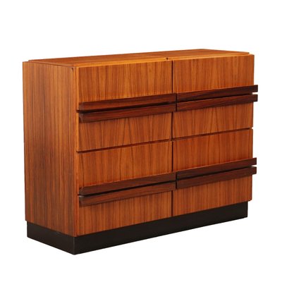 Vintage Cabinet in Exotic Wood Veneer, Italy, 1960s-VMM-1724846