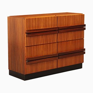 Vintage Cabinet in Exotic Wood Veneer, Italy, 1960s-VMM-1724846