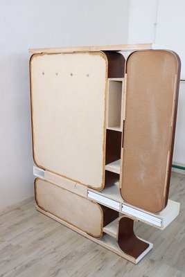 Vintage Cabinet with Clothes Hangers, 1960s-DCO-912127