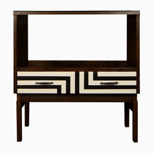 Vintage Cabinet with Op Art Drawer, 1970s-YQY-2016607