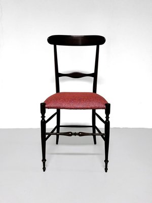 Vintage Campanino Chiavari Chair with Rubelli Fabric by Levaggi-YTI-890383