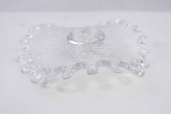 Vintage Candleholder in Glass, 1970s-BQF-1706438