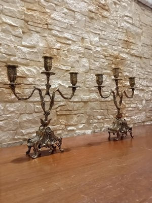 Vintage Candleholers, Set of 2-WMZ-1789434