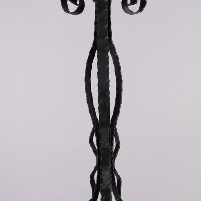 Vintage Candlestick in Wrought Iron-VMM-1730170