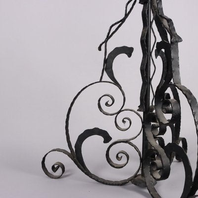 Vintage Candlestick in Wrought Iron-VMM-1730170