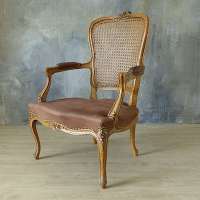 Vintage Carved Armchair, 1950s-WK-739924