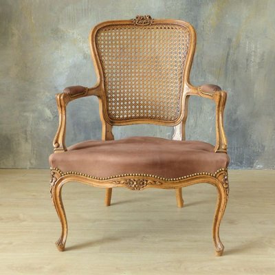 Vintage Carved Armchair, 1950s-WK-739924