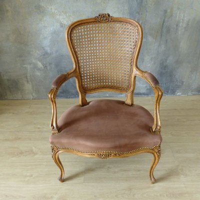 Vintage Carved Armchair, 1950s-WK-739924