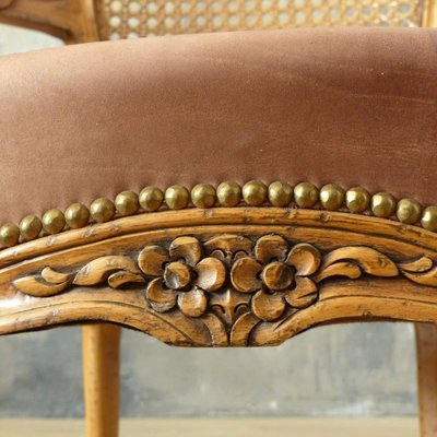 Vintage Carved Armchair, 1950s-WK-739924