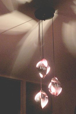 Vintage Cascade Pendant Light from Lyfa, 1970s-GUT-2023460