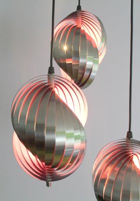 Vintage Cascade Pendant Light from Lyfa, 1970s-GUT-2023460