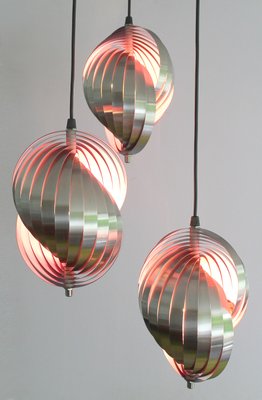 Vintage Cascade Pendant Light from Lyfa, 1970s-GUT-2023460