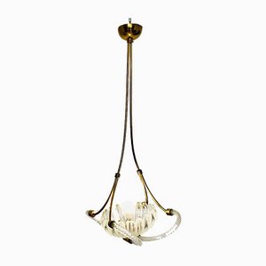 Vintage Ceiling Lamp from Barovier & Toso, 1940s-ZLY-541211