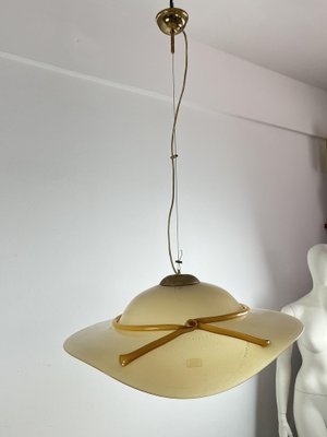 Vintage Ceiling Lamp in Murano Glass, Italy, 1970s-YST-1702201