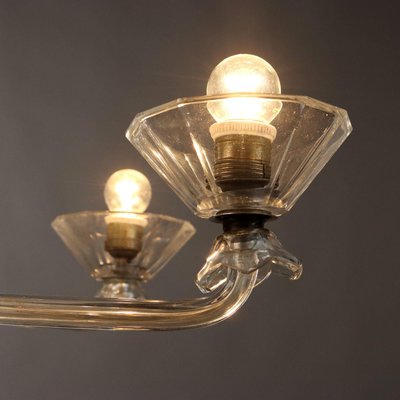 Vintage Ceiling Lamp Murano Glass, Italy, 1940s-VMM-2022002