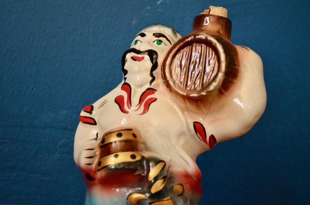 Vintage Ceramic Bottle from Cossack, 1960s-AIU-1705319