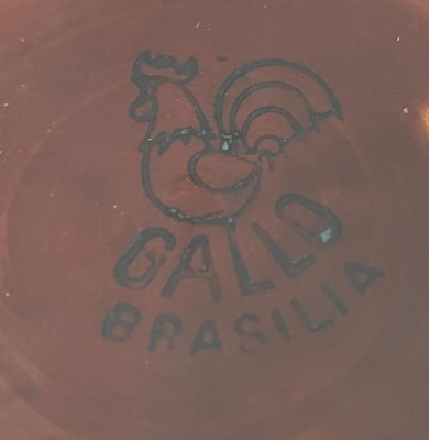 Vintage Ceramic Brasilia Series Bowl from Gallo, 1970s-UAH-1821351