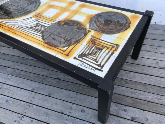 Vintage Ceramic Coffee Table from Belarti, 1960s-EXJ-639511