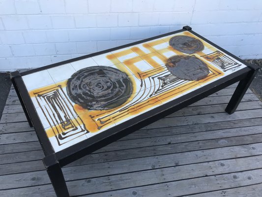 Vintage Ceramic Coffee Table from Belarti, 1960s-EXJ-639511