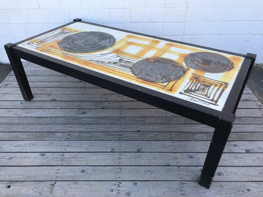 Vintage Ceramic Coffee Table from Belarti, 1960s-EXJ-639511