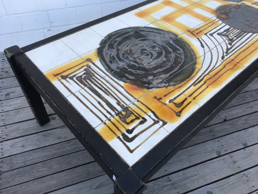 Vintage Ceramic Coffee Table from Belarti, 1960s-EXJ-639511