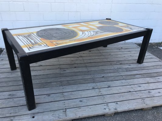 Vintage Ceramic Coffee Table from Belarti, 1960s-EXJ-639511