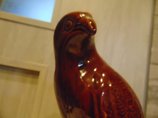 Vintage Ceramic Eagle Figurine, 1970s-CAQ-1093322