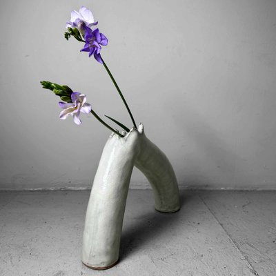 Vintage Ceramic Ikebana Flower Vase, 1960s-DWL-1762395