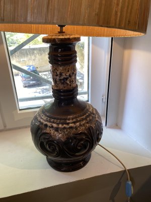 Vintage Ceramic Lamp from West Germany, 1950s-TEP-1288622