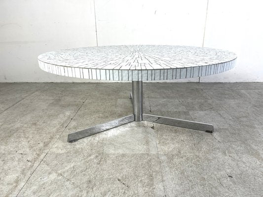 Vintage Ceramic Mosaic Coffee Table attributed to Heins Lilienthal, 1960s-IRH-1711131