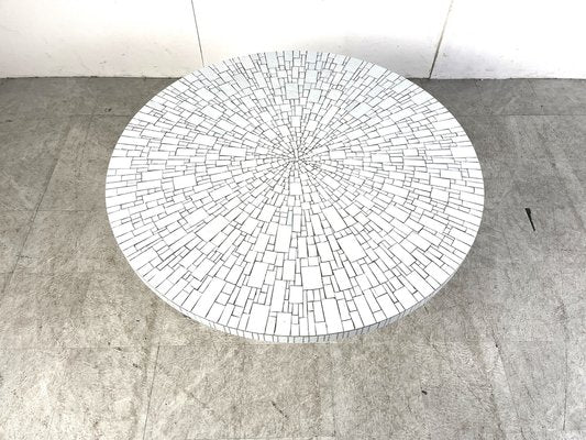 Vintage Ceramic Mosaic Coffee Table attributed to Heins Lilienthal, 1960s-IRH-1711131