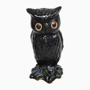 Vintage Ceramic Owl Figurine, 1970s-BW-1823123