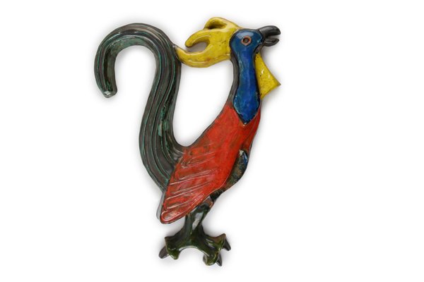 Vintage Ceramic Rooster, 1970s-YSY-1374718