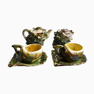 Vintage Ceramic Seafood Tea Set, 1960s, Set of 6-WK-746716