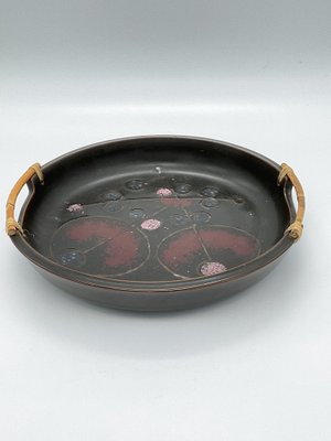 Vintage Ceramic Stoneware Dish by Thomas Hellström, 1960s-ZQM-1262726