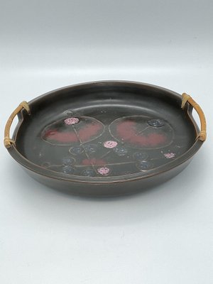 Vintage Ceramic Stoneware Dish by Thomas Hellström, 1960s-ZQM-1262726