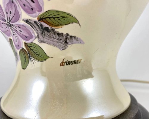 Vintage Ceramic Table Lamp by Louis Drimmer, 1970s-GYX-1364005