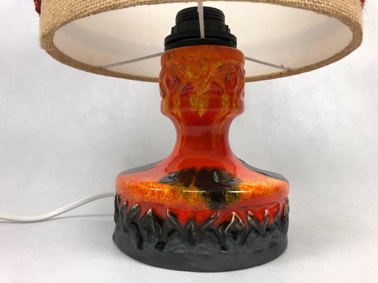 Vintage Ceramic Table Lamp from Bay Keramik, 1960s-ZCY-1375989