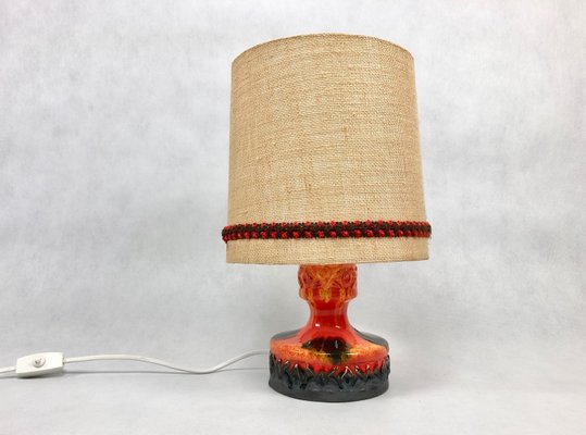 Vintage Ceramic Table Lamp from Bay Keramik, 1960s-ZCY-1375989