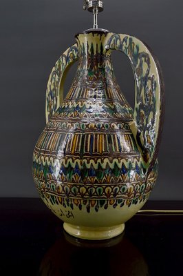 Vintage Ceramic Vase by El-Kharraz, 1890s-XNH-1804576