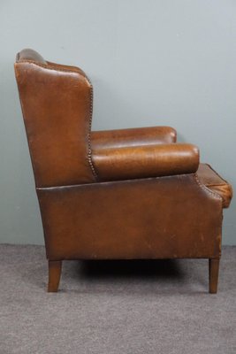 Vintage Chair in Sheep Leather-HPP-1764176