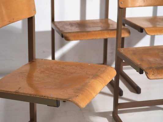 Vintage Chairs, 1950, Set of 4-ZNJ-2035300