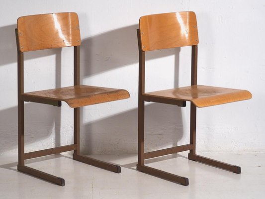 Vintage Chairs, 1950, Set of 4-ZNJ-2035300