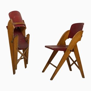 Vintage Chairs, 1950s, Set of 4-LKT-1793594