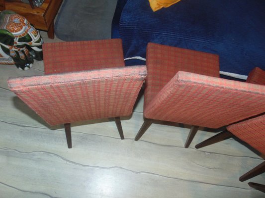 Vintage Chairs, 1960s, Set of 4-CAQ-1033456