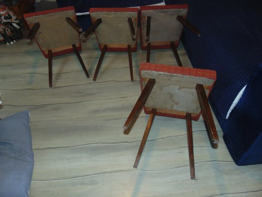 Vintage Chairs, 1960s, Set of 4-CAQ-1033456